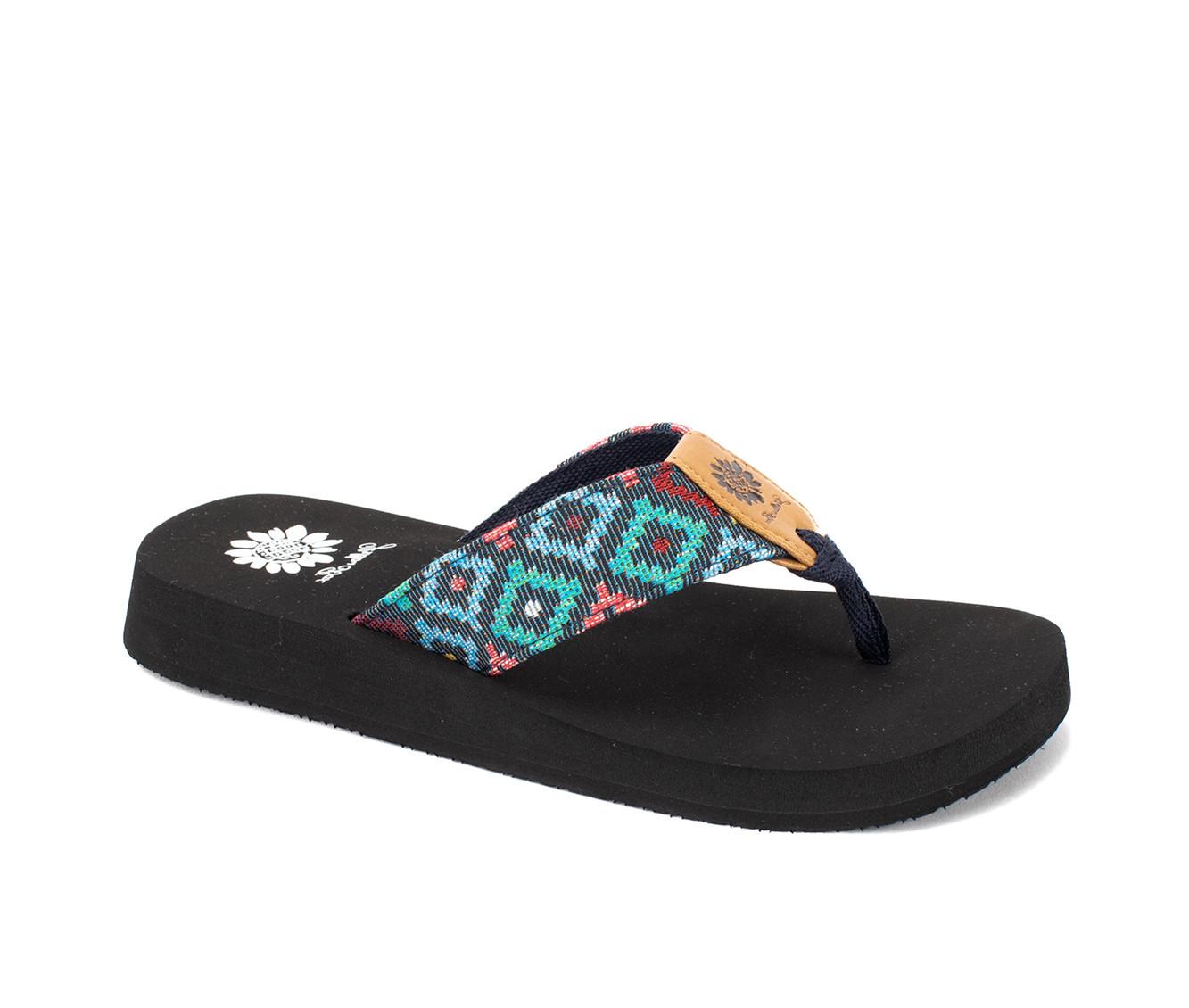 Women's Yellow Box Filana Flip-Flops