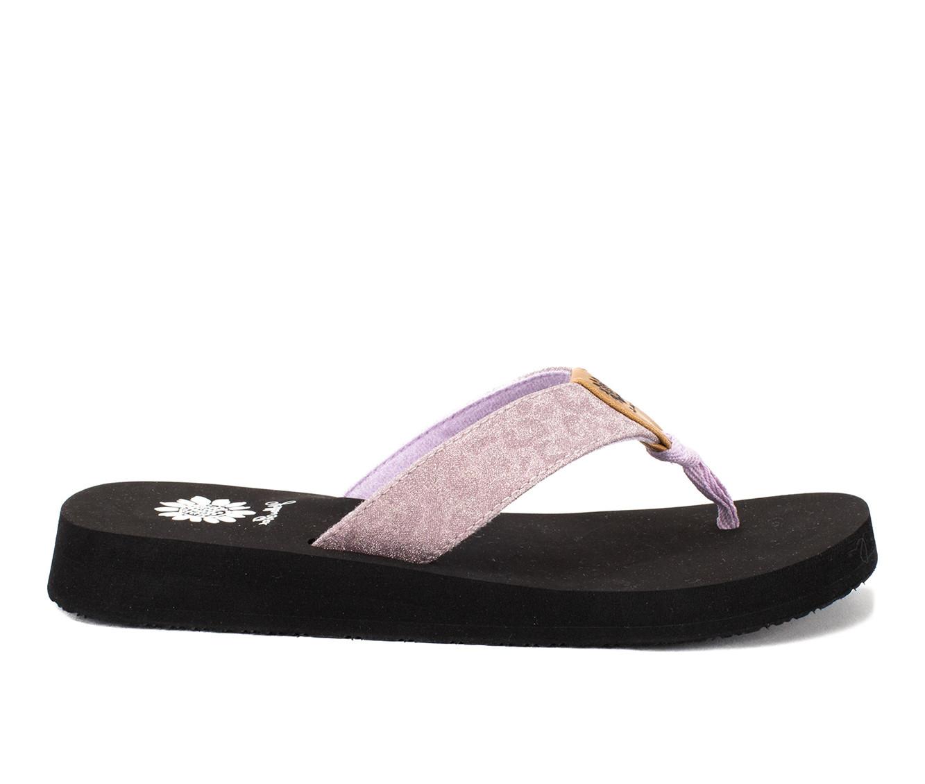 Pink yellow box online flip flops