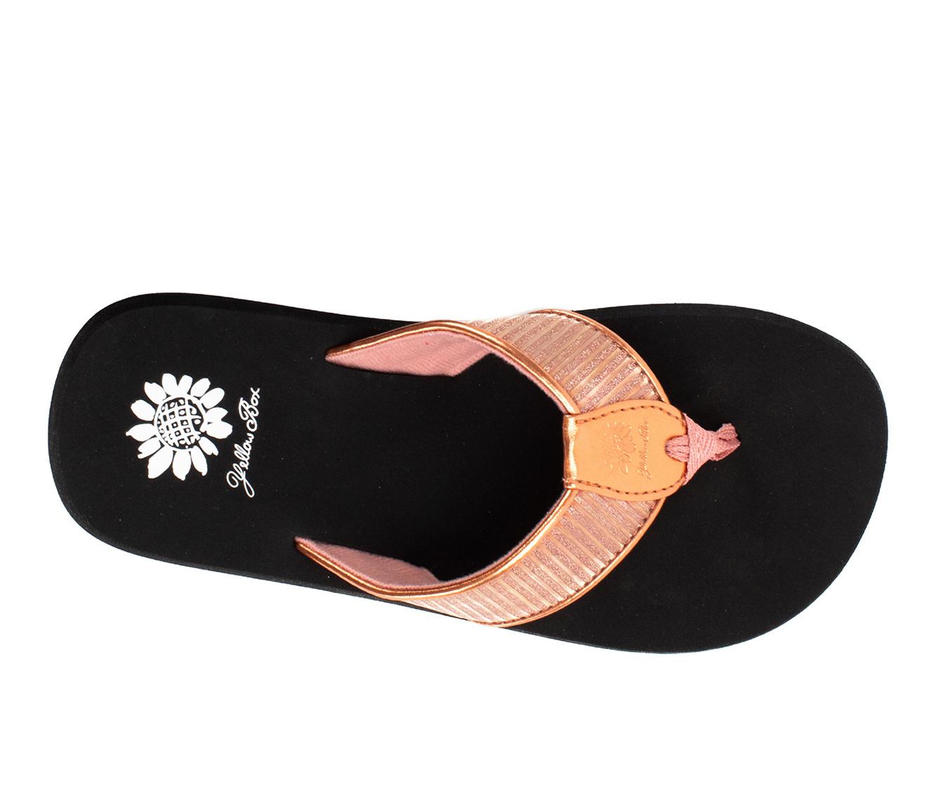 Women's Yellow Box Freehold Flip-Flops