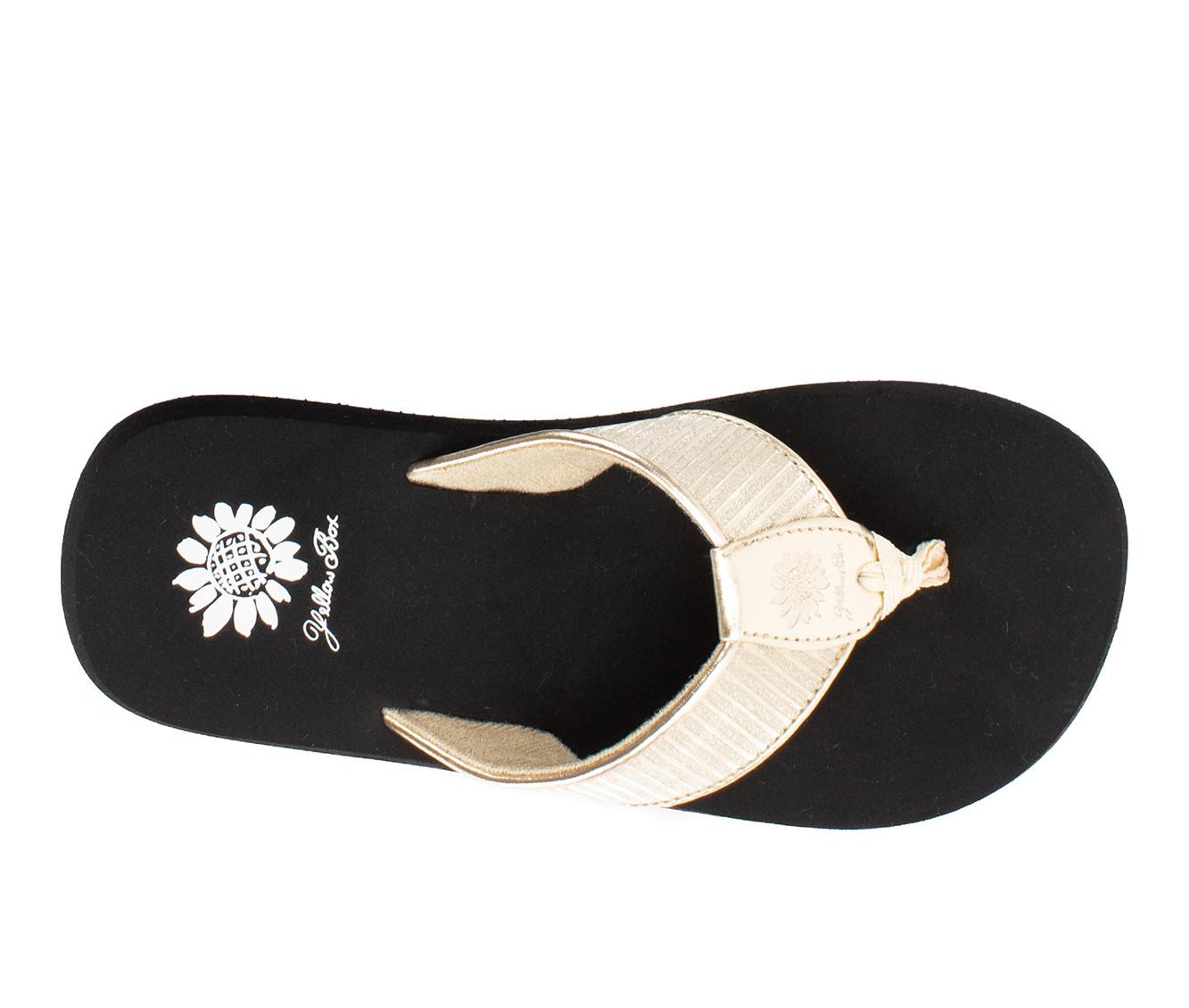 Women's Yellow Box Freehold Flip-Flops