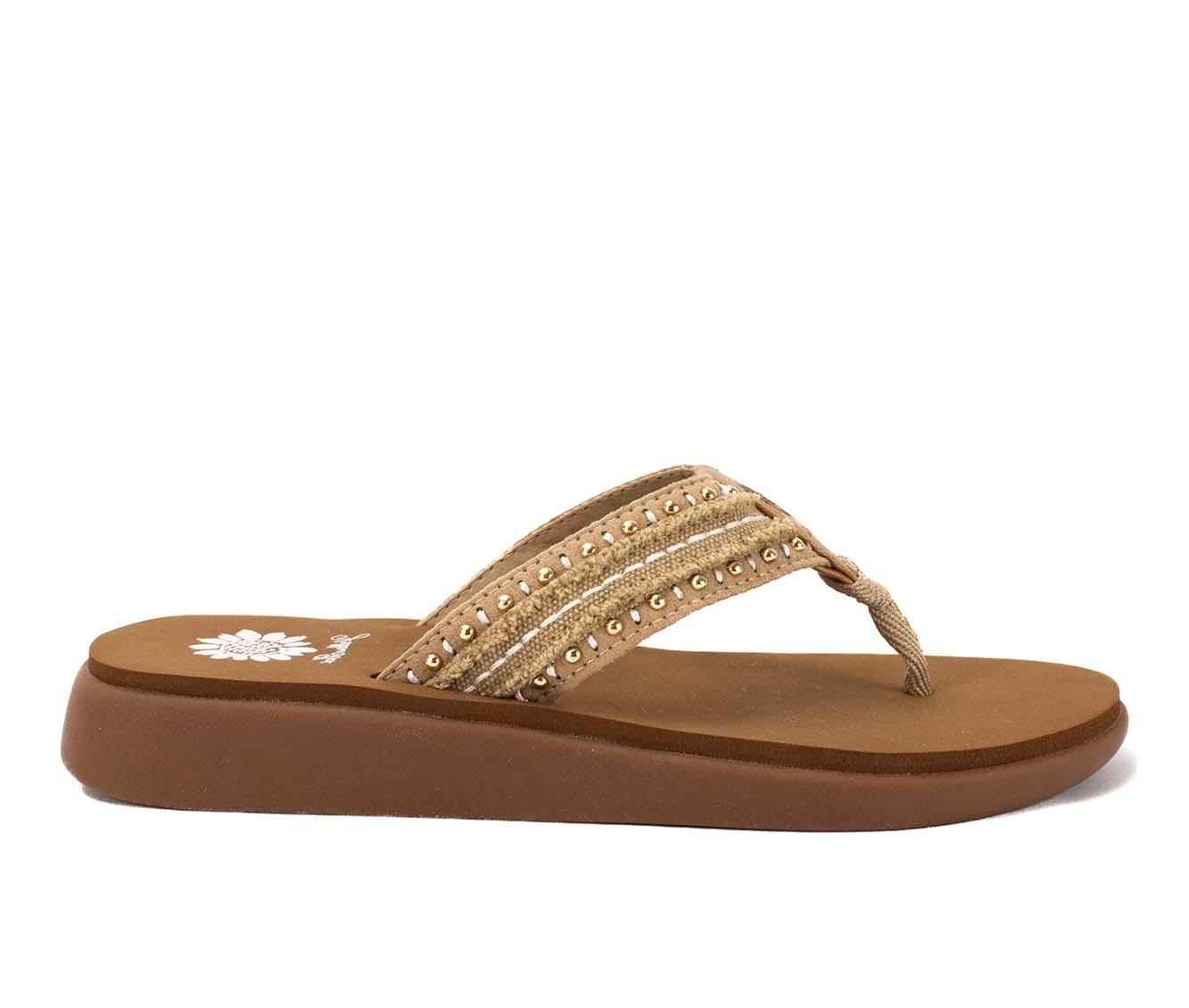 Women's Yellow Box Glendale Flip-Flops