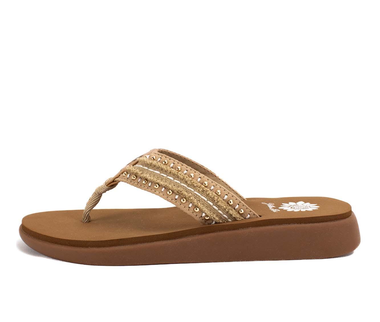 Women's Yellow Box Glendale Flip-Flops