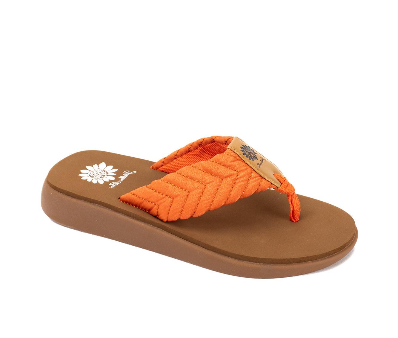 Women's Yellow Box Grant Flip-Flops