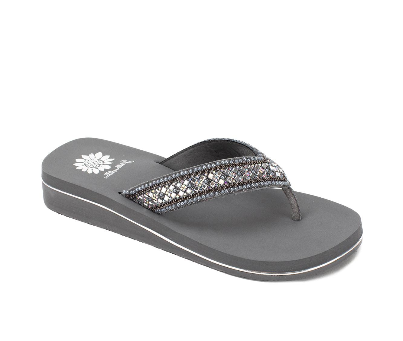 Women's Yellow Box Hemma Flip-Flops