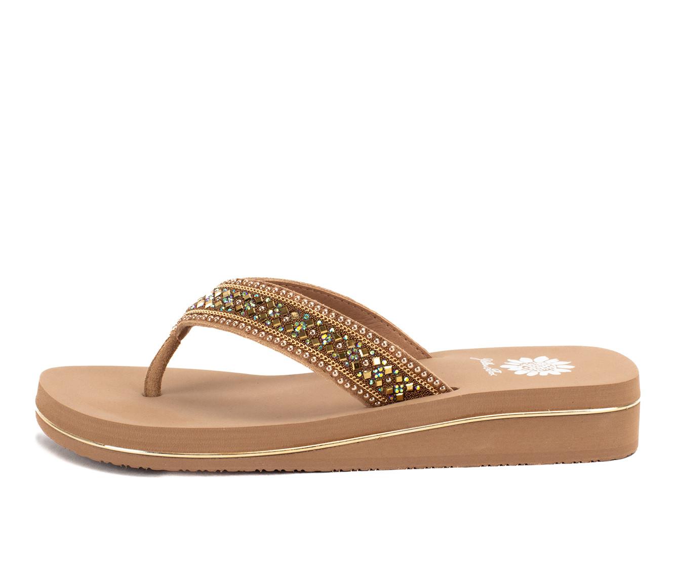 Women's Yellow Box Grant Flip-Flops