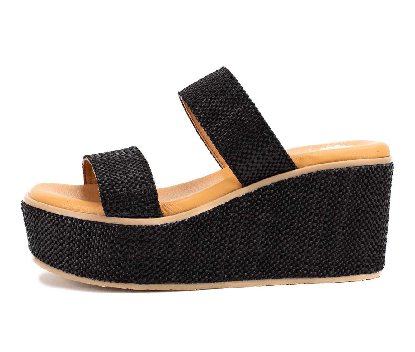 Women's Yellow Box Inisa Wedge Sandals