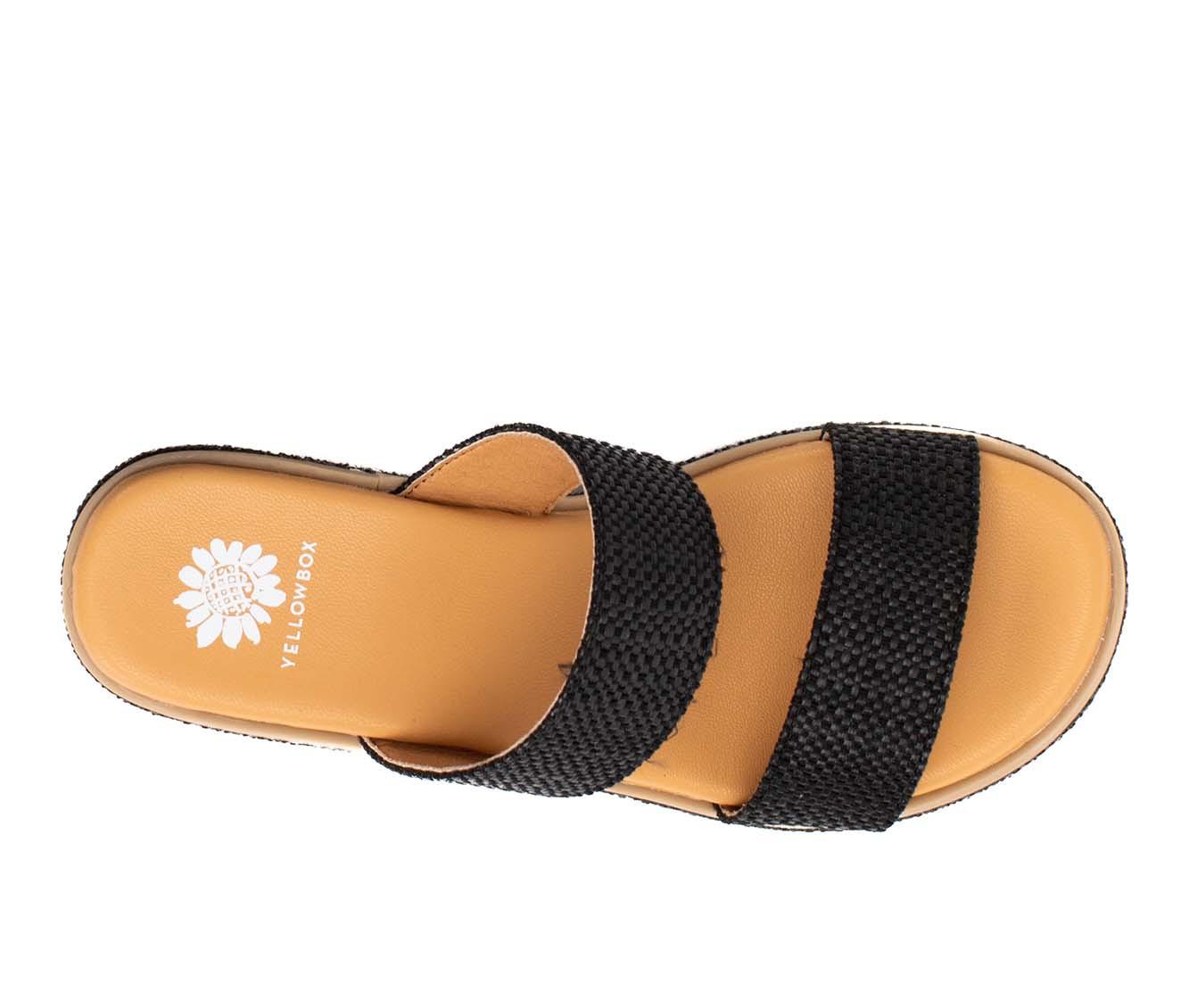 Women's Yellow Box Inisa Wedge Sandals