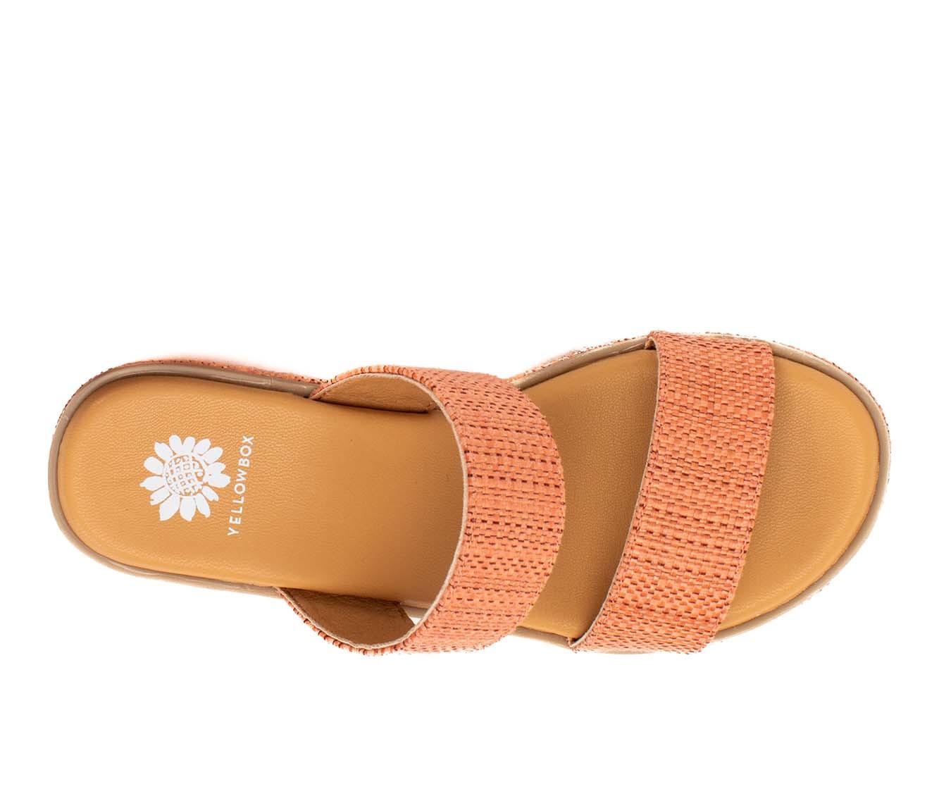 Women's Yellow Box Inisa Wedge Sandals