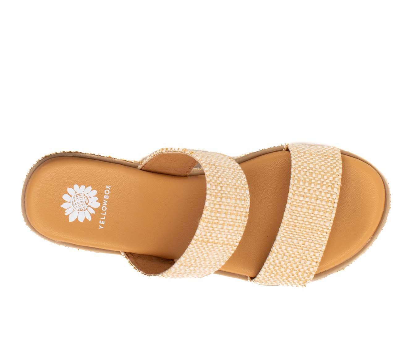 Women's Yellow Box Inisa Wedge Sandals