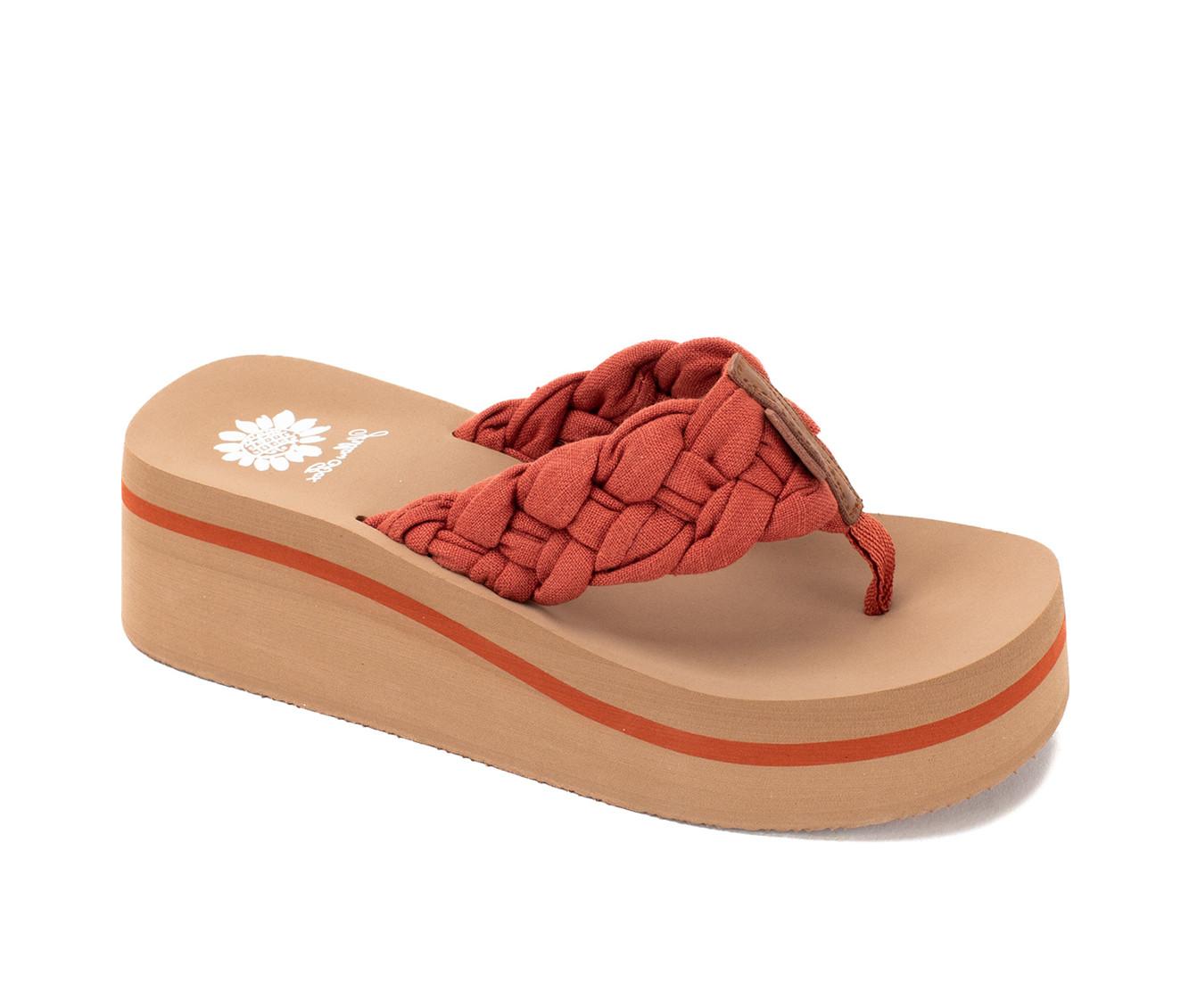 Women's Yellow Box Karnika Flip-Flops