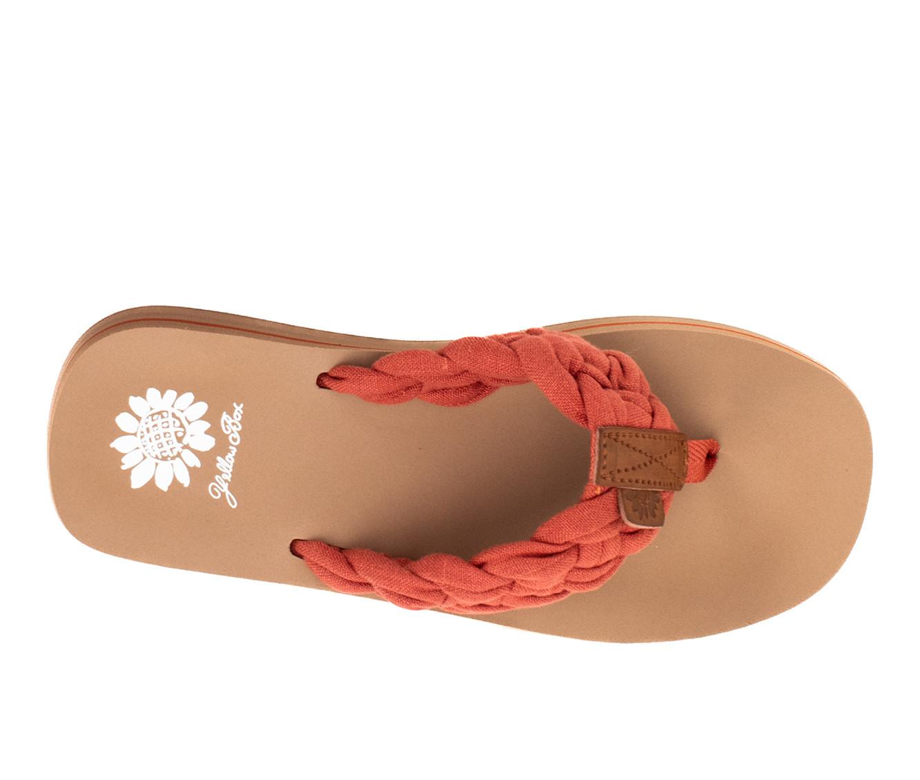 Women's Yellow Box Karnika Flip-Flops