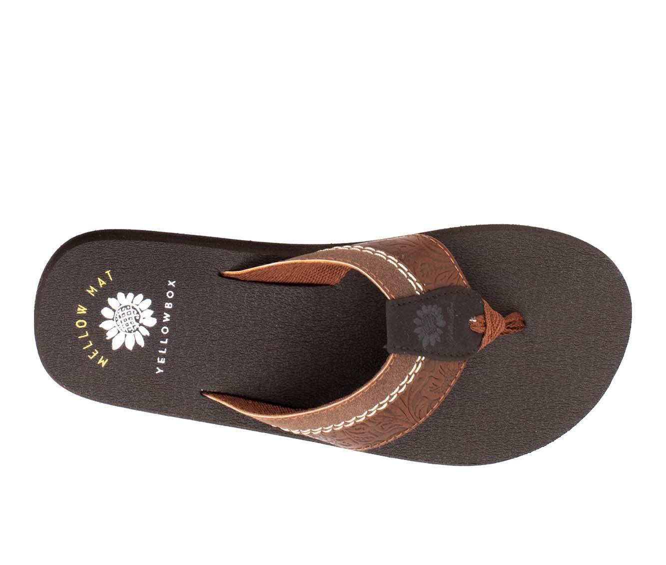 Women's Yellow Box Nolina Flip-Flops