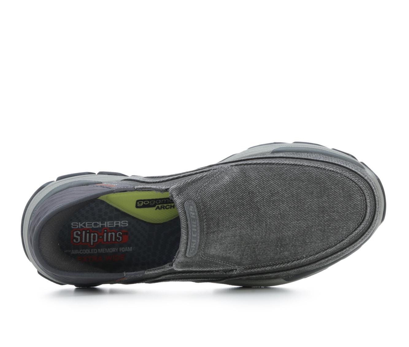 Skechers Slip-Ins Respected Holmgren Men's Wide Width Casual Shoe Grey