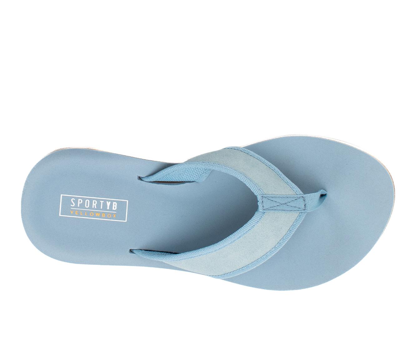 Women's Yellow Box Grant Flip-Flops