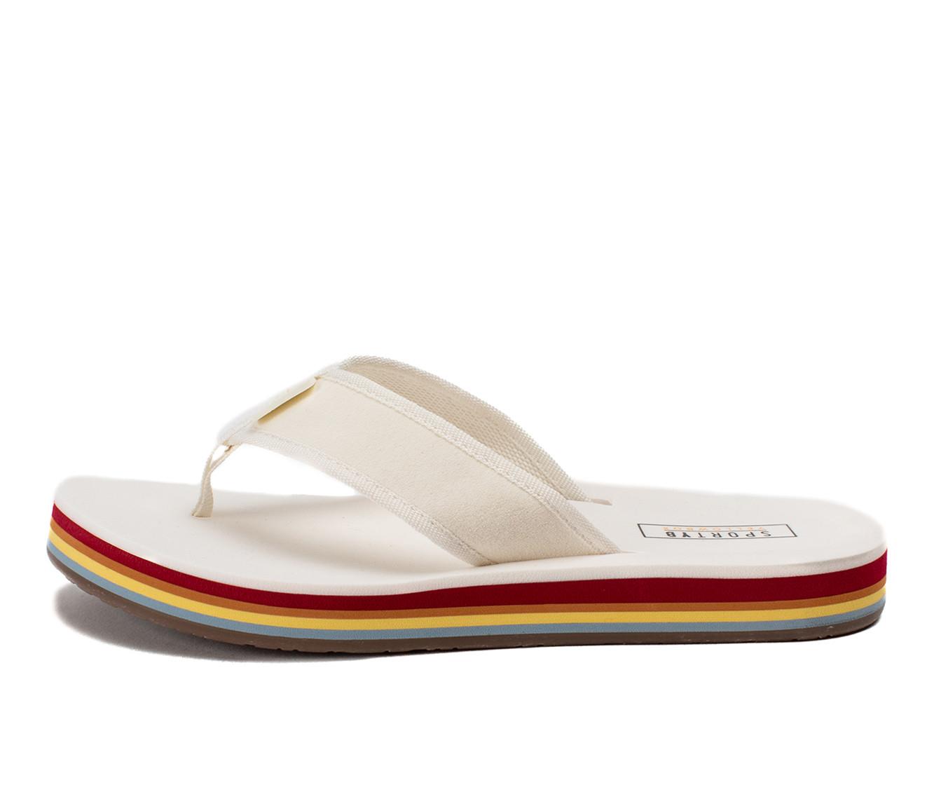 Women's Yellow Box Rumble Flip-Flops