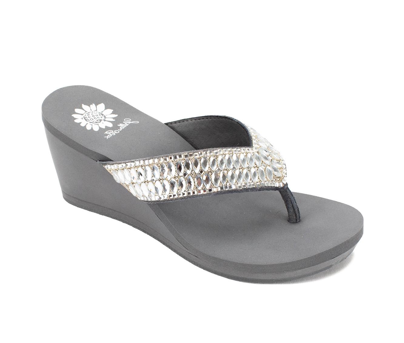 Women's Yellow Box Sana Flip-Flops