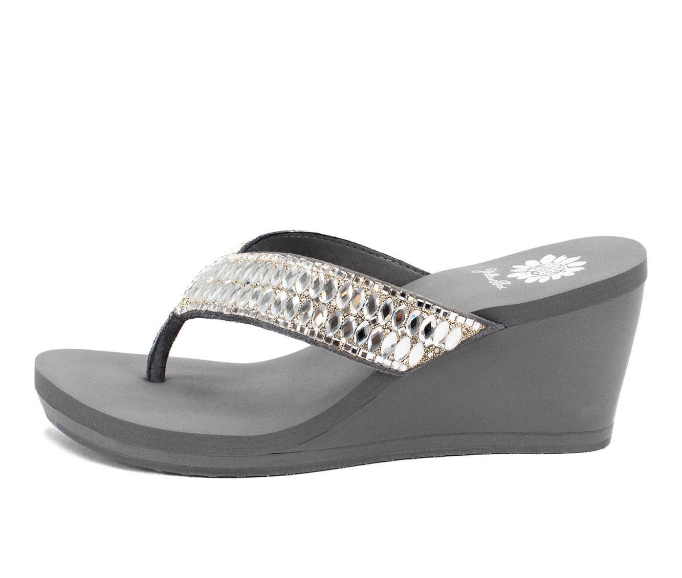 Women's Yellow Box Sana Flip-Flops