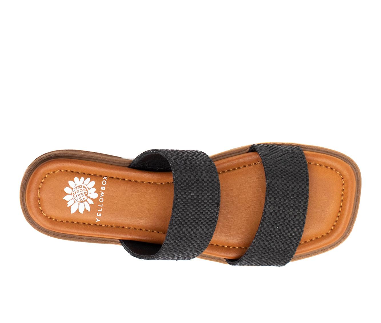 Women s Yellow Box Seaside Sandals Shoe Carnival