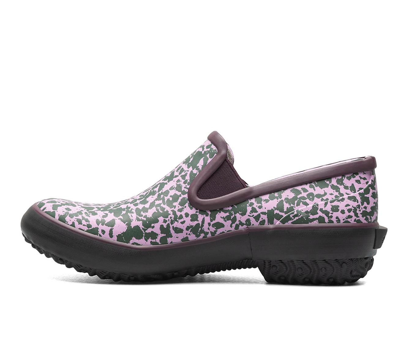 Women's Bogs Footwear Patch Slip On - Spotty Rain Clogs