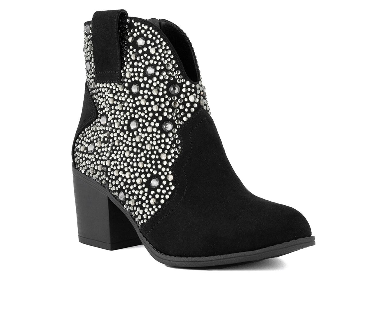 Women's Sugar Comet Heeled Booties | Shoe Carnival