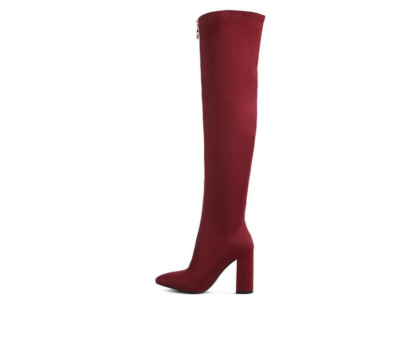 Women's London Rag Ronettes Over The Knee Heeled Boots