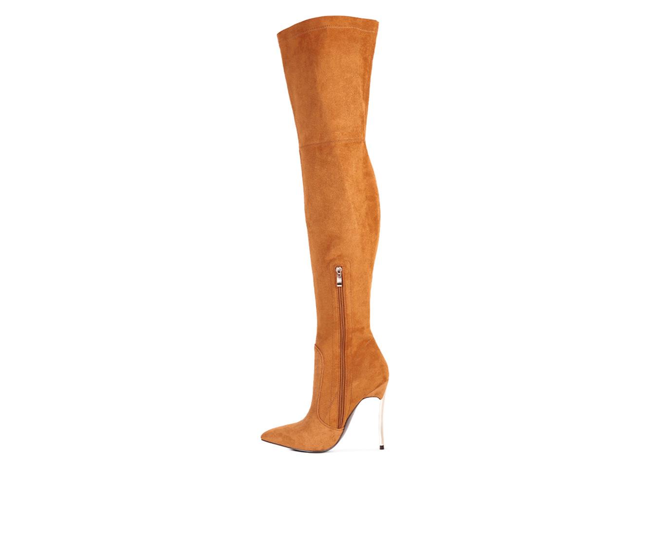 Women's London Rag Jaynetts Over The Knee Stiletto Boots