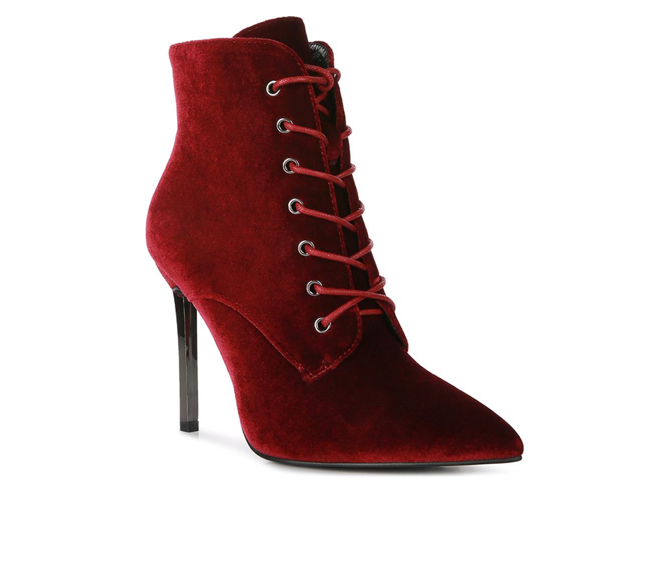 Women's London Rag Bornsta Lace Up Stiletto Boots