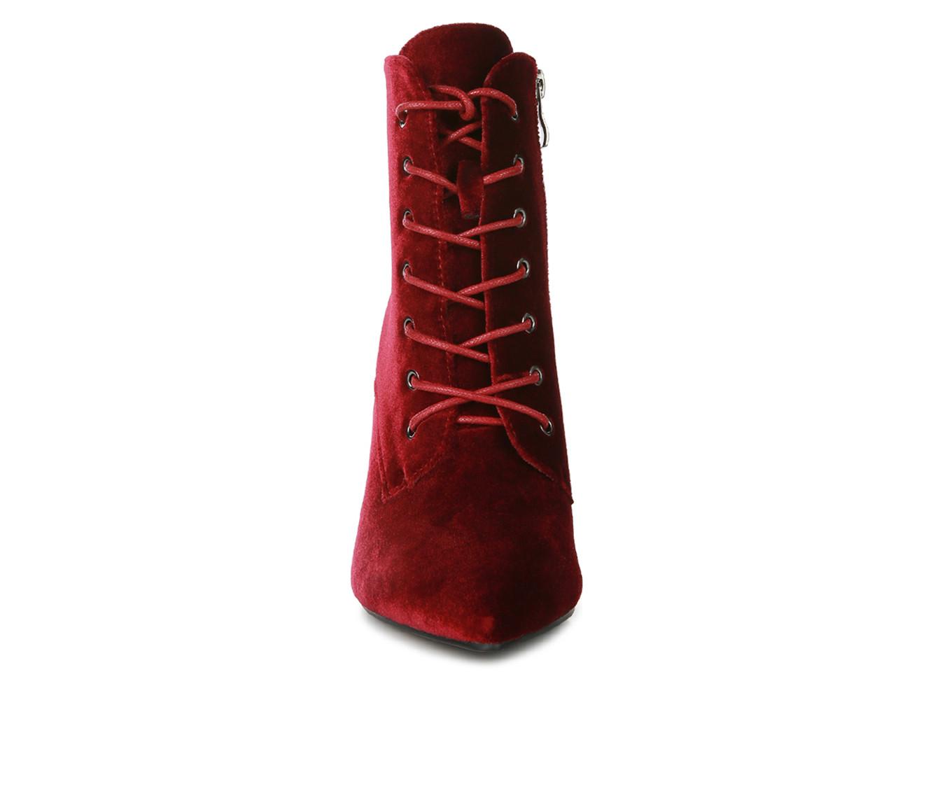Women's London Rag Bornsta Lace Up Stiletto Boots