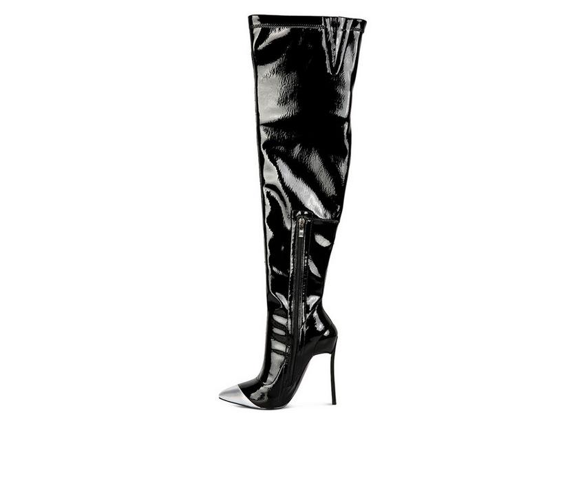 Women's London Rag Chimes Over The Knee Stiletto Boots