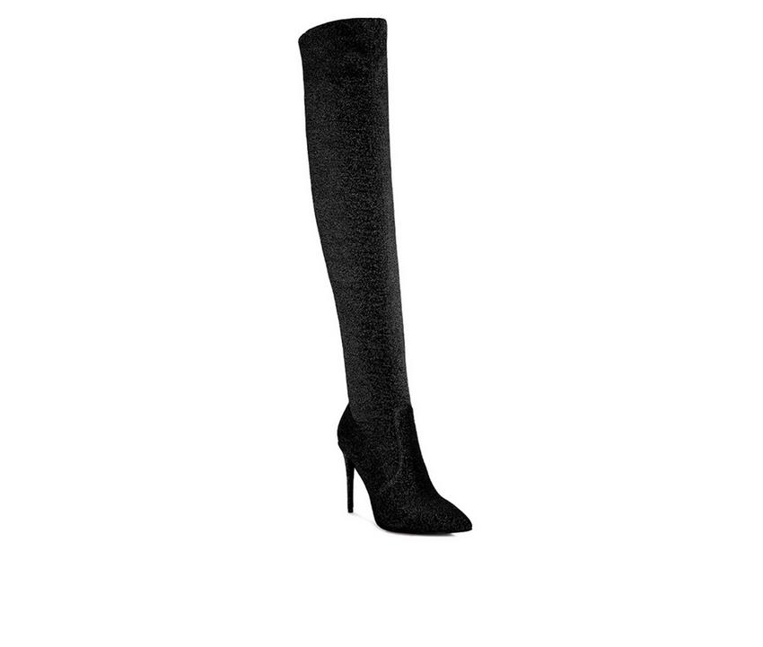 Women's London Rag Tigerlily Over The Knee Stiletto Boots