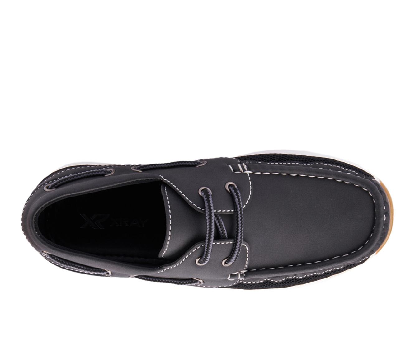 Boys black boat shoes online