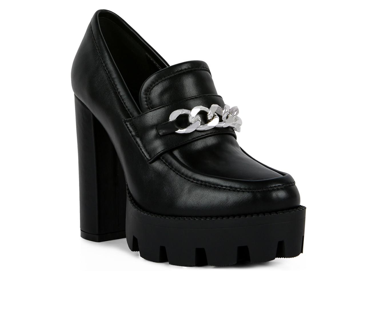 Women's London Rag Y2K High Platform Heeled Loafers