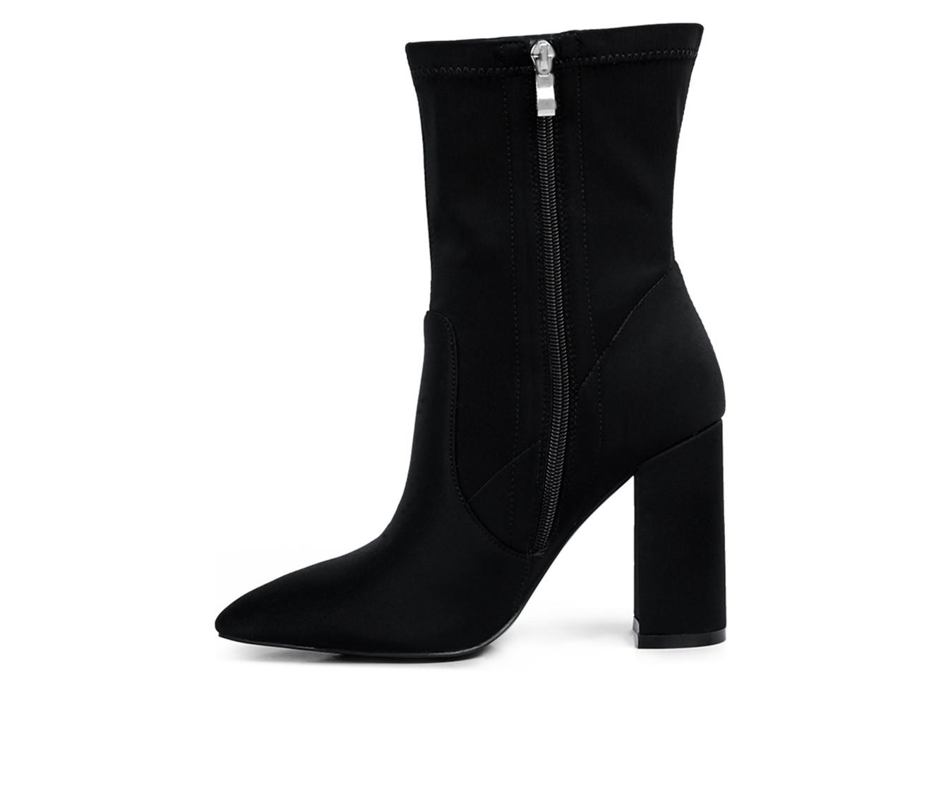 Women's London Rag Tomps Mid Calf Heeled Booties