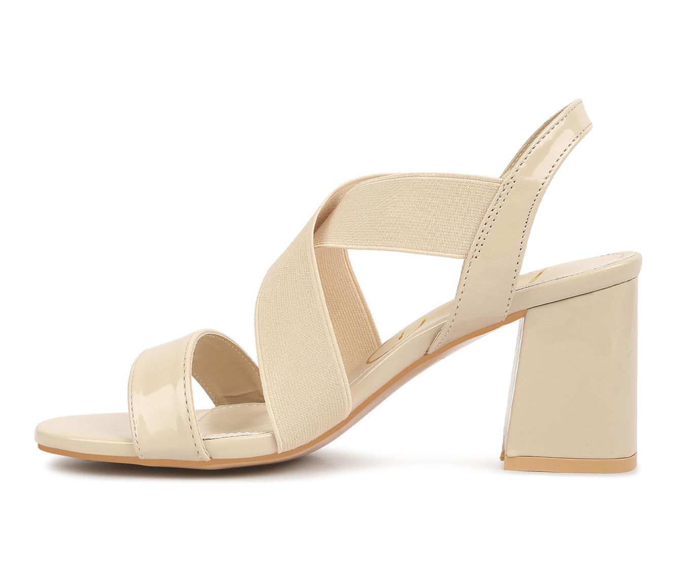 London Rag Elastic Straps Dress Sandals