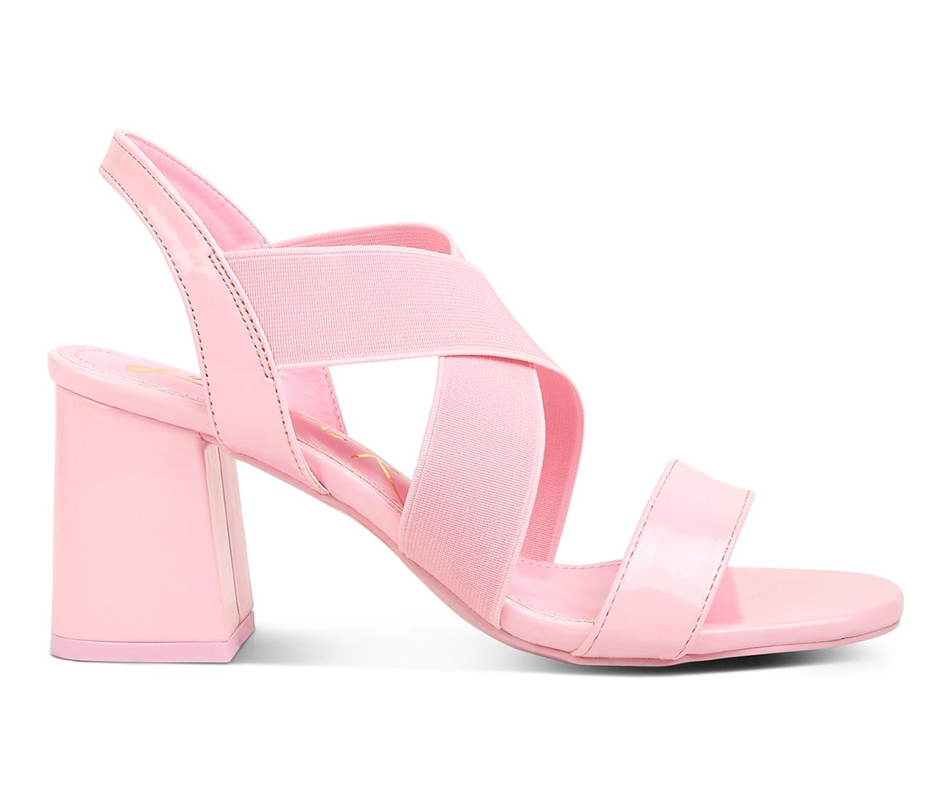 London Rag Elastic Straps Dress Sandals