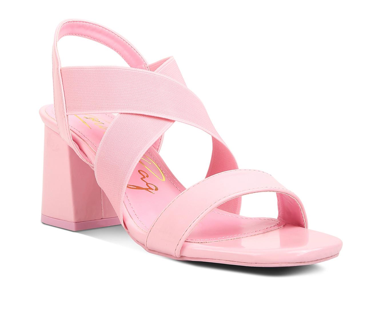 London Rag Elastic Straps Dress Sandals