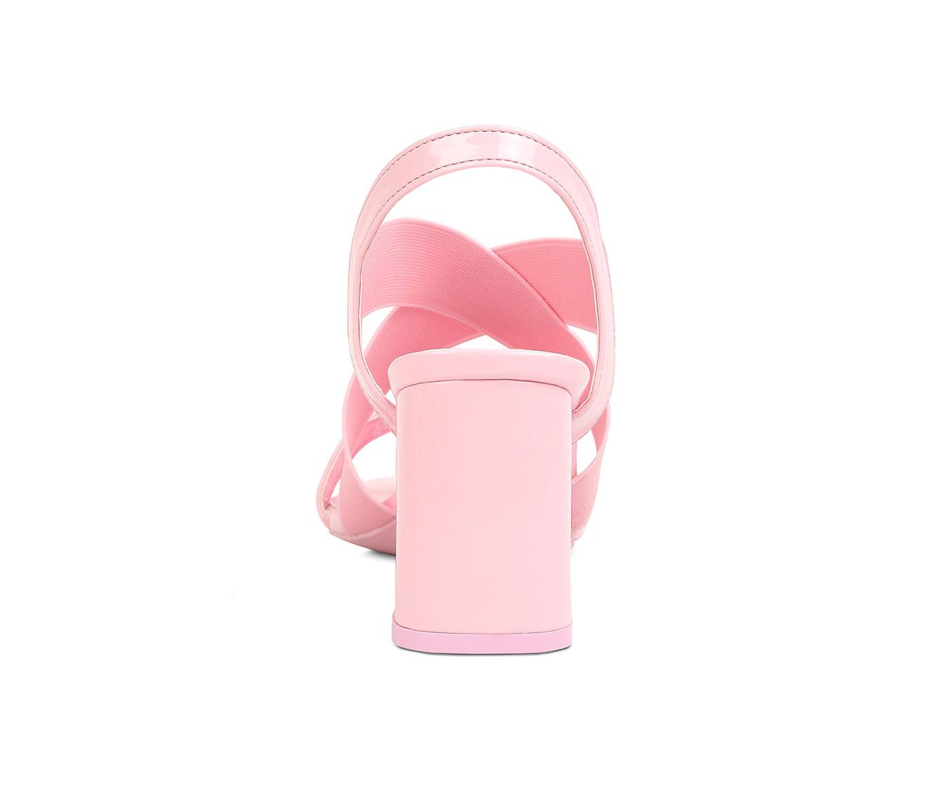 London Rag Elastic Straps Dress Sandals