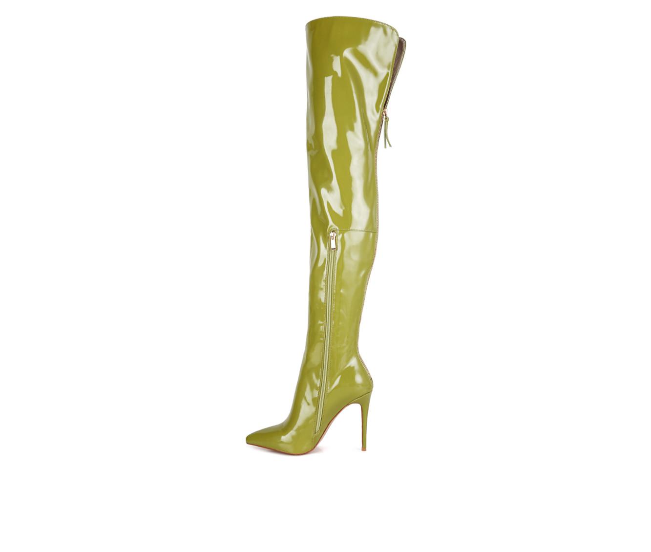 Women's London Rag Eclectic Over The Knee Stiletto Boots
