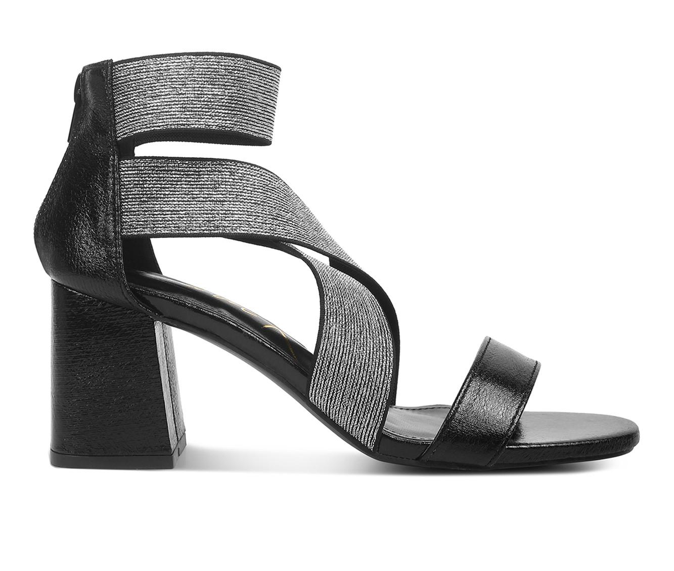 London Rag Metallic Elst Strap Dress Sandals