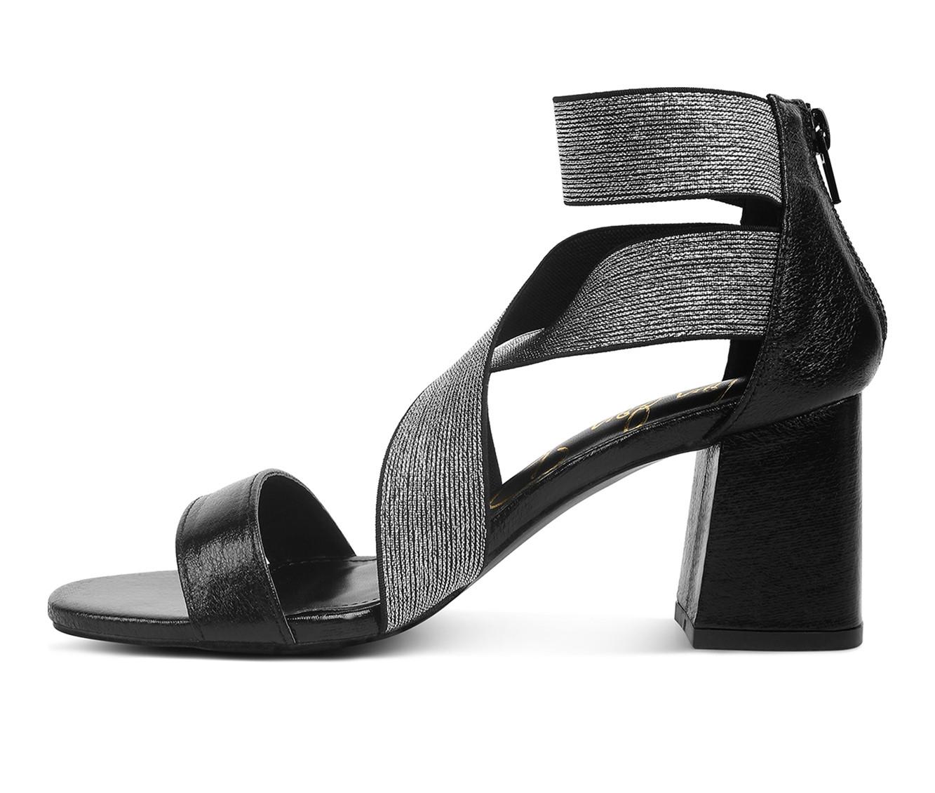 London Rag Metallic Elst Strap Dress Sandals