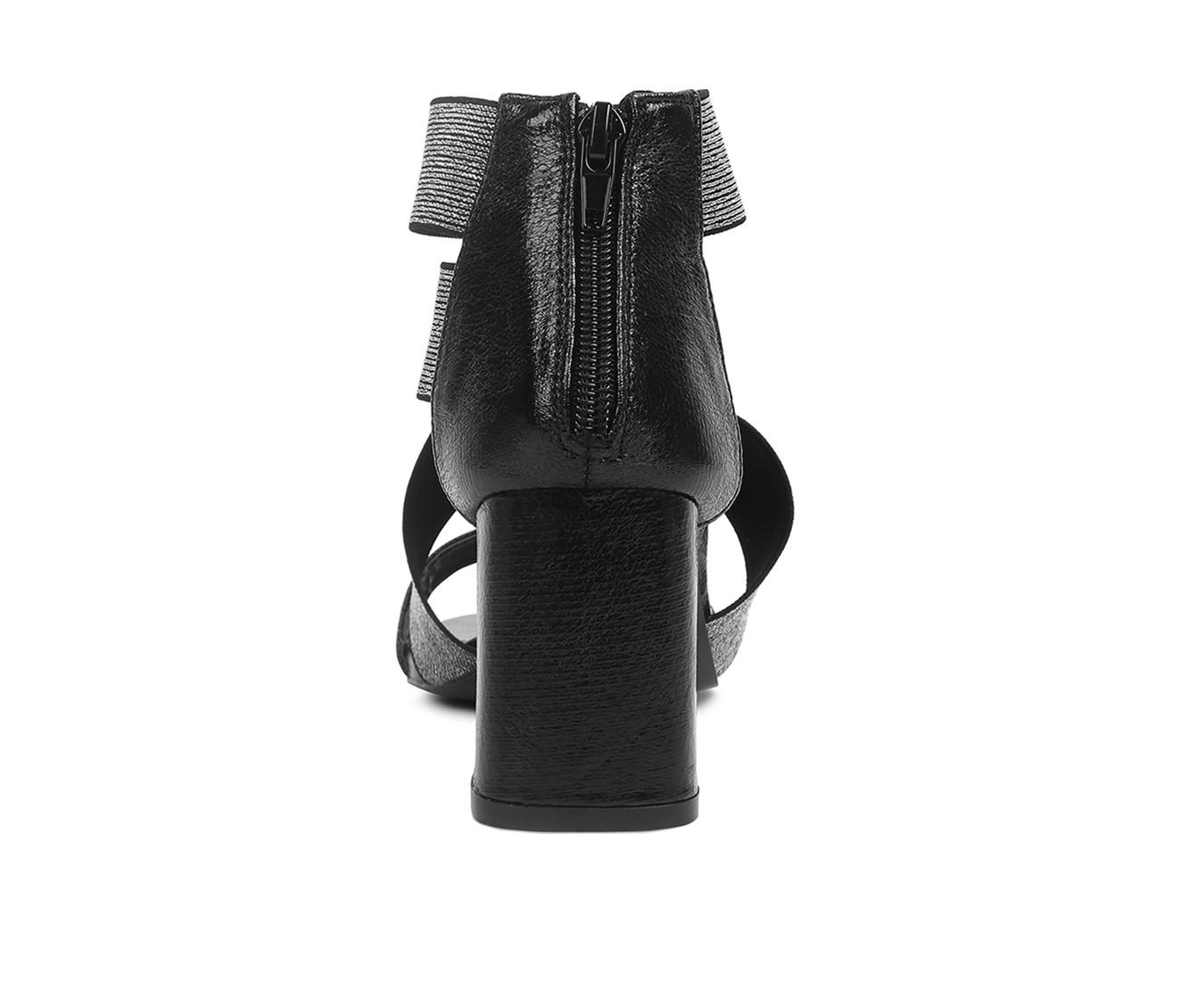 London Rag Metallic Elst Strap Dress Sandals