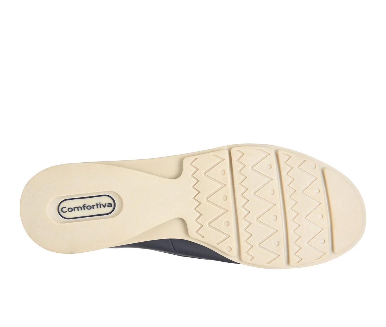 Women's Comfortiva Pratima Peep Toe Flats