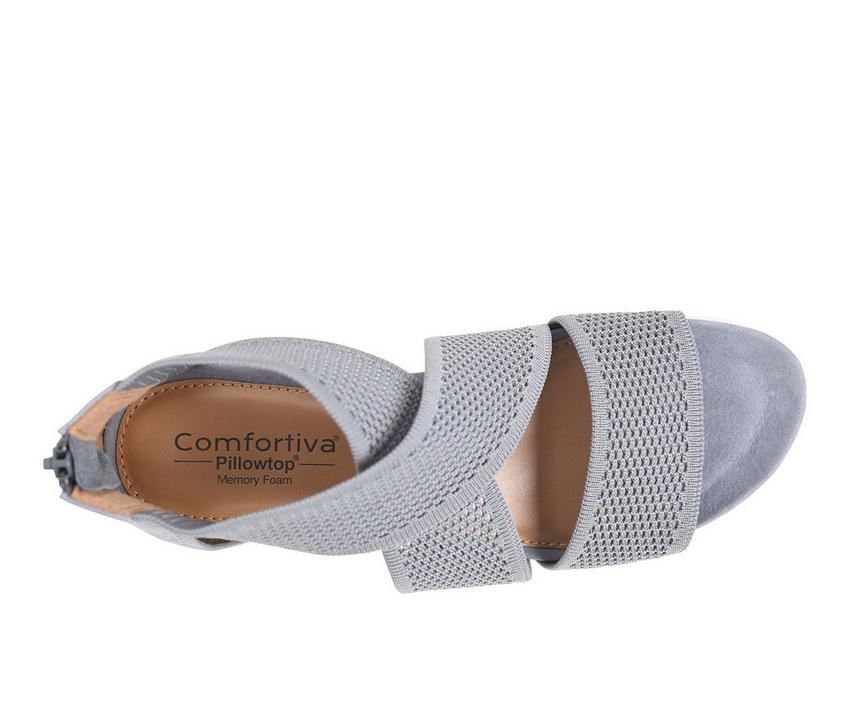 Women's Comfortiva Parrea Low Wedge Sandals
