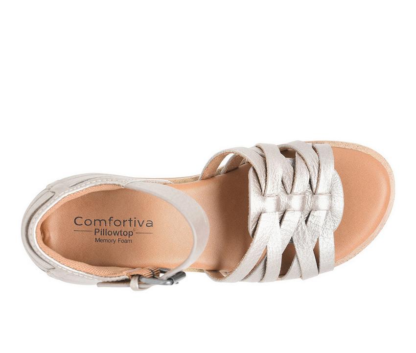 Women's Comfortiva Marina Low Wedge Sandals