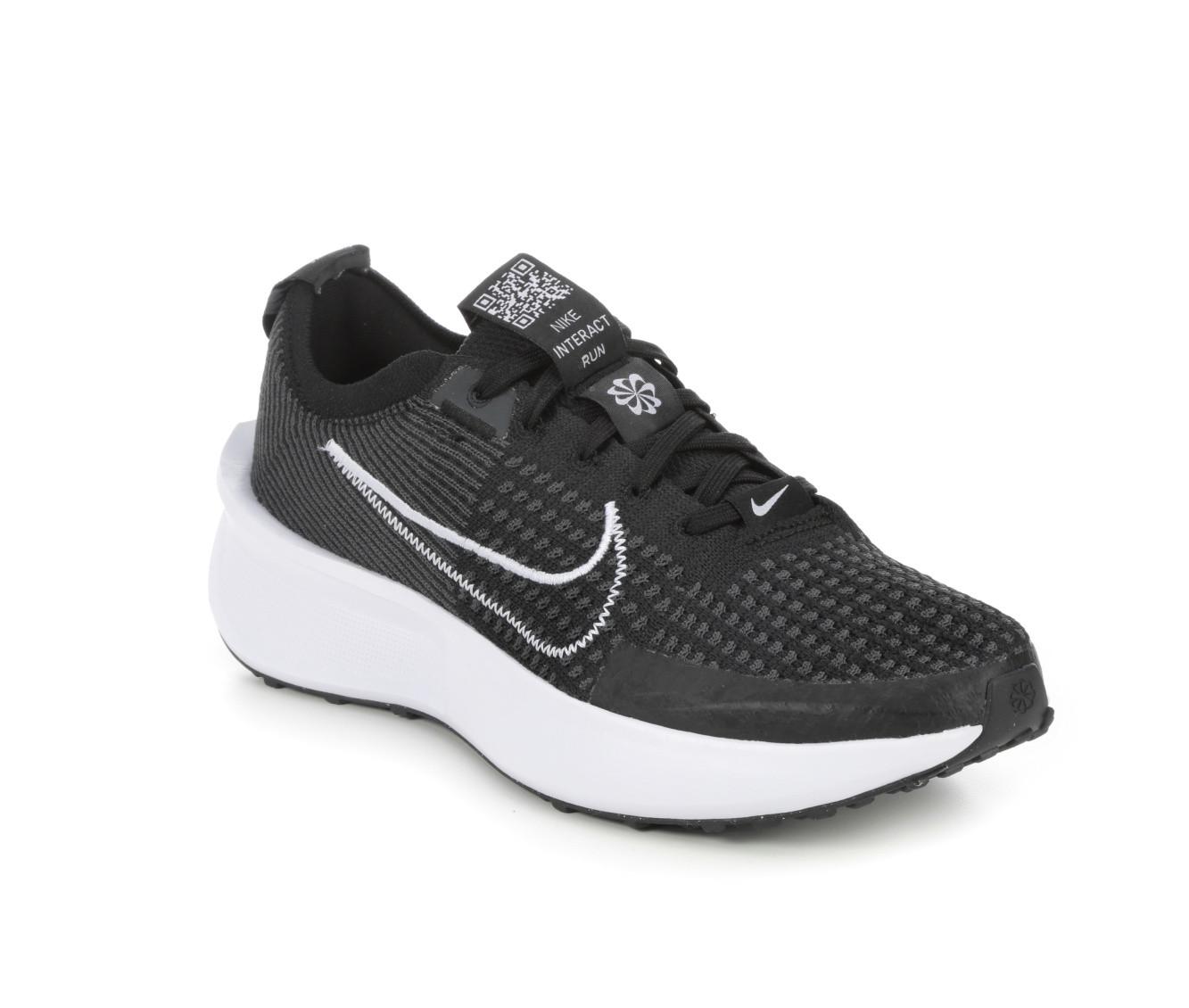 Nike Interact Run Women s Running Shoes Size 7 Black