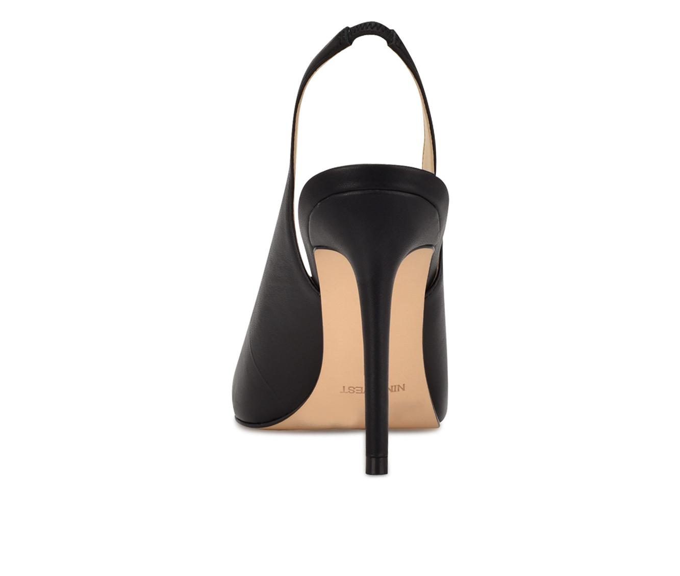 Women's Nine West Feather Slingback Stiletto Pumps