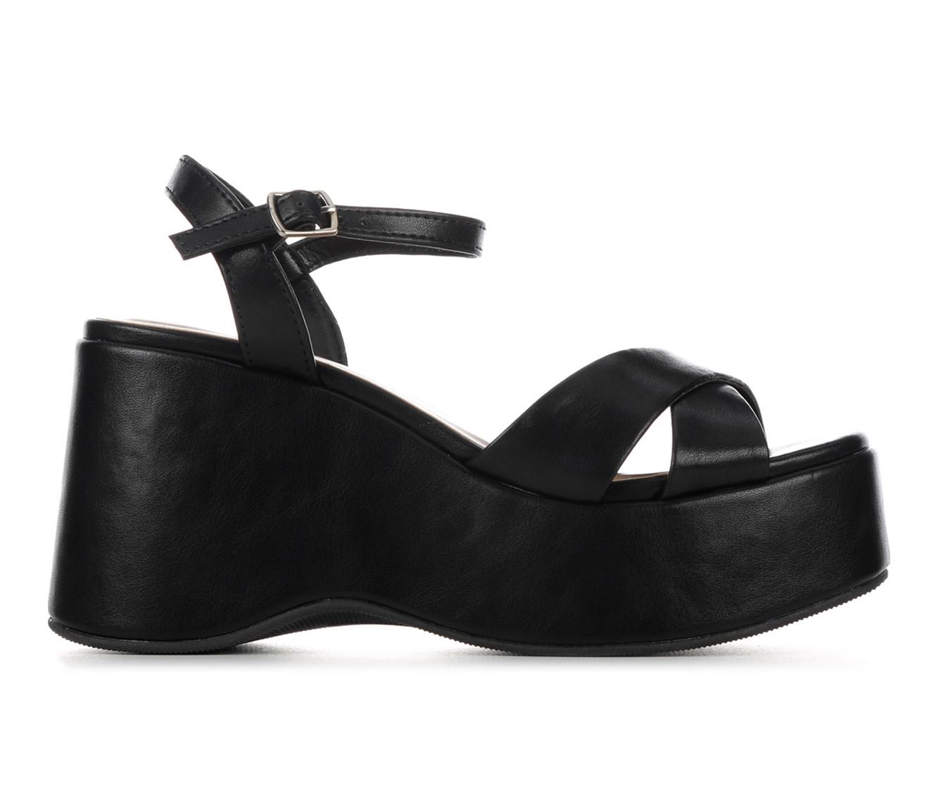 Women's Soda Techno Platform Wedges