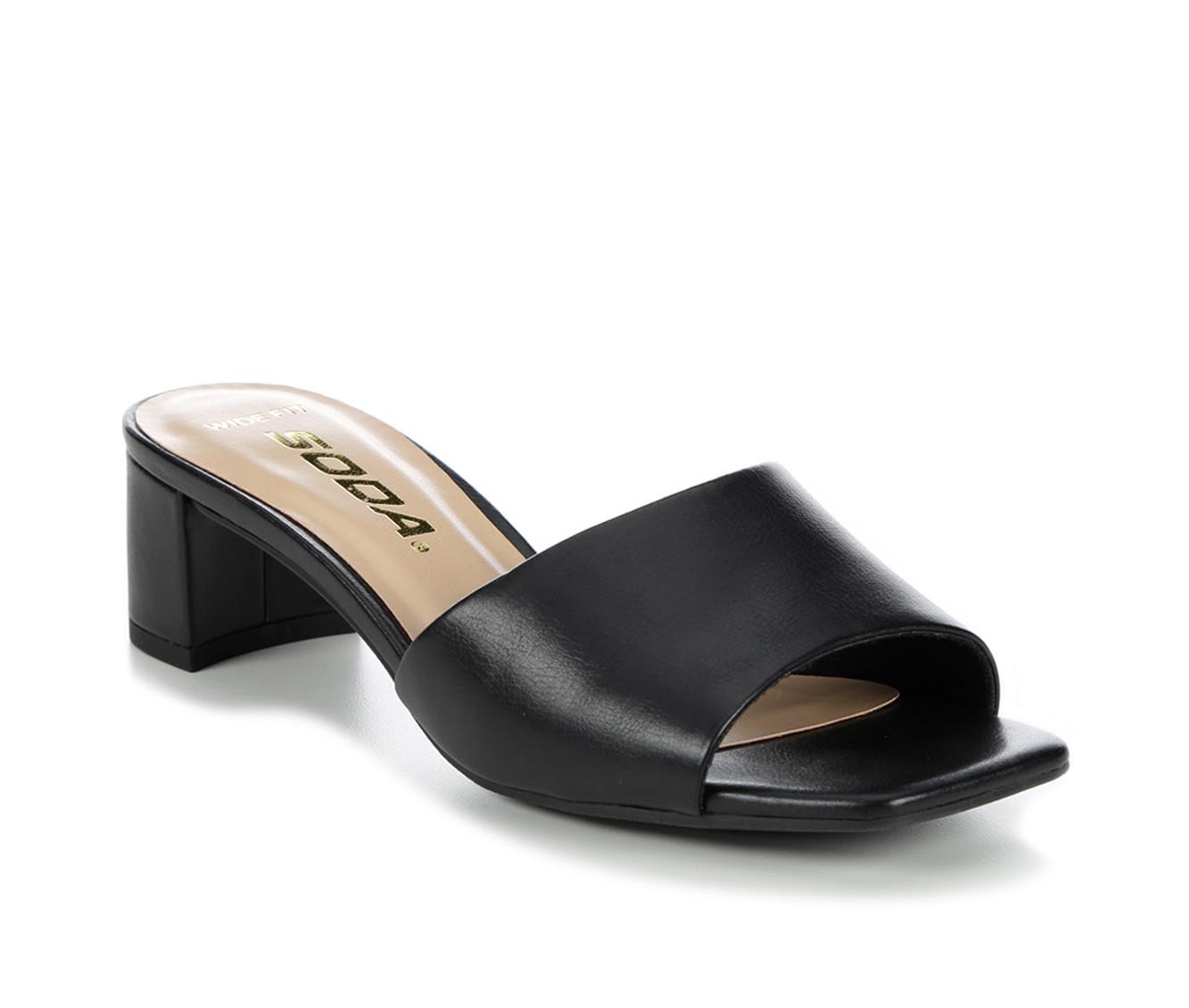 Wide formal online sandals