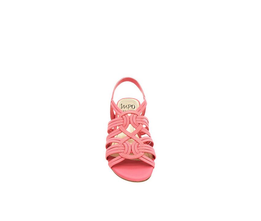 Women's Impo Riya Low Wedge Sandals