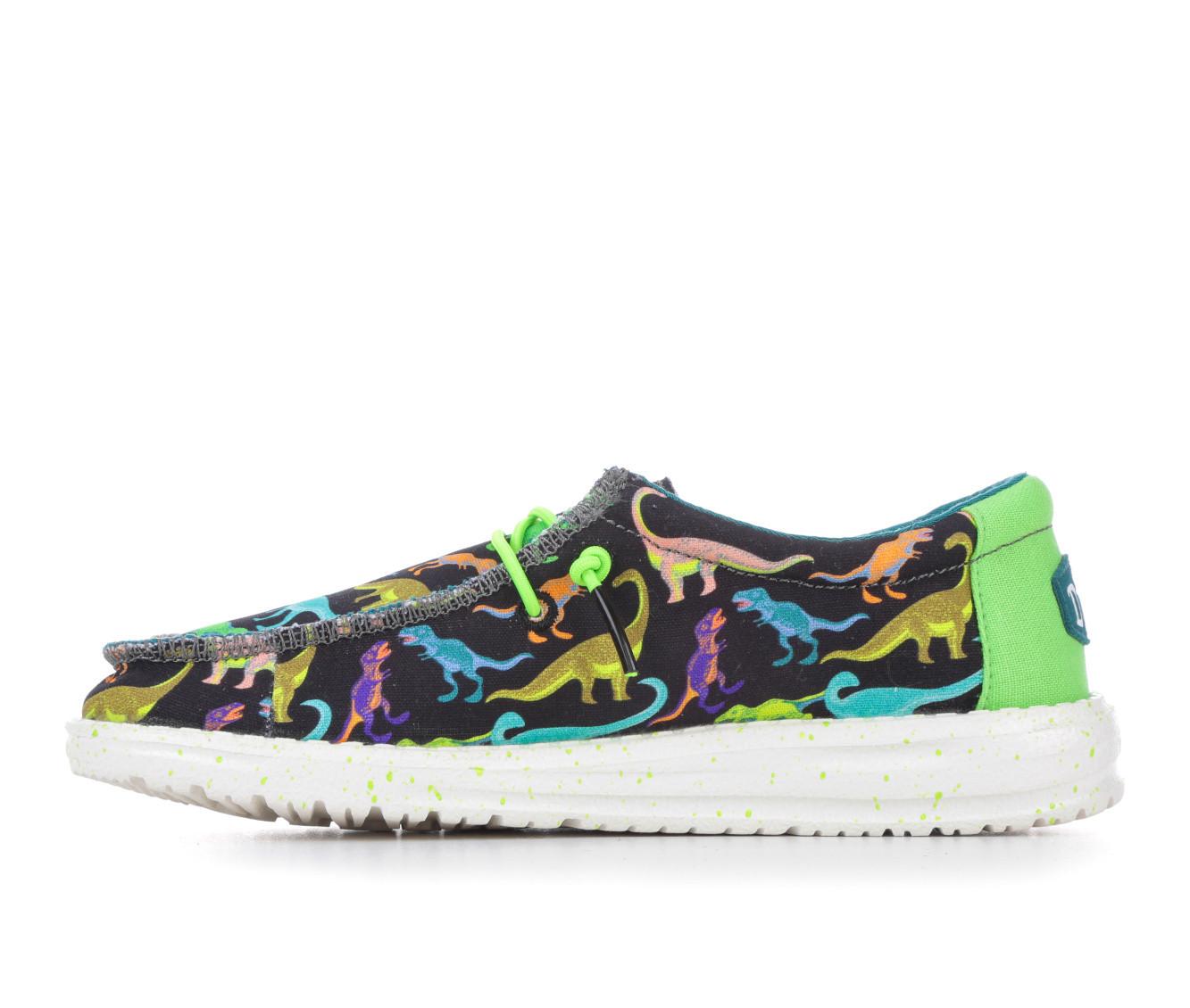 Boys' HEYDUDE Little Kid Wally Youth Dino Casual Shoes